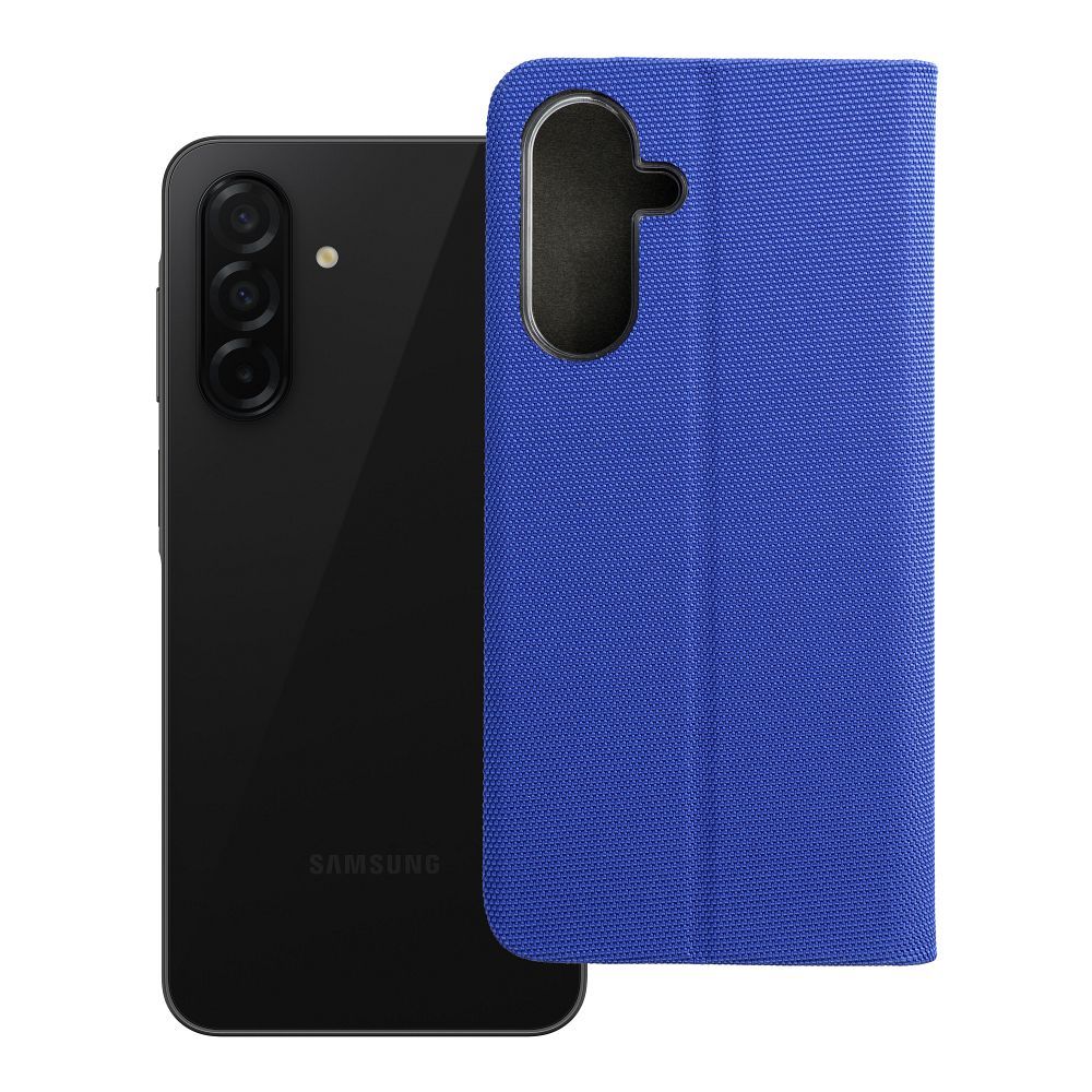 SENSITIVE grāmatas tipa viedtālruņa apvalks SAMSUNG A26 5G gaiši zila