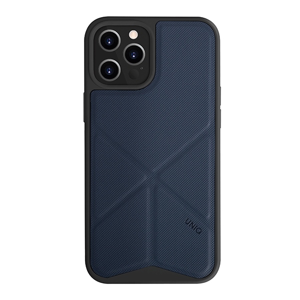 Uniq Transforma viedtālruņa apvalks iPhone 12 Pro Max - zils