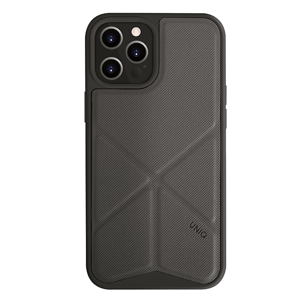 Uniq Transforma viedtālruņa apvalks iPhone 12 Pro Max - pelēks