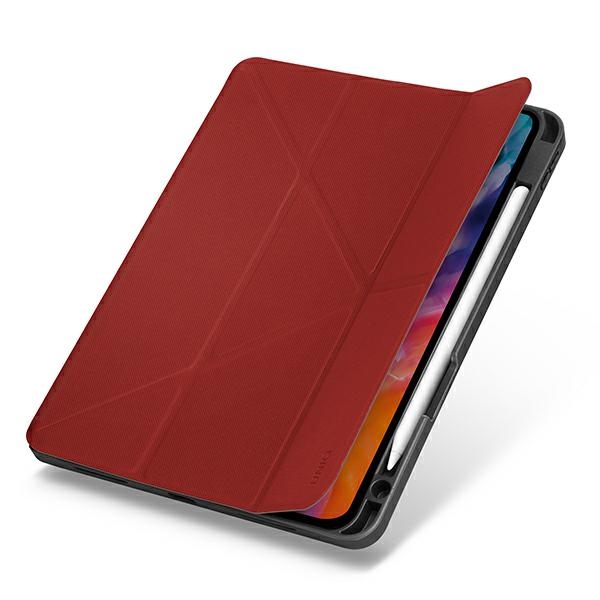 Uniq Transforma Rigor viedtālruņa apvalks iPad Air 10.9 (2020) - sarkans