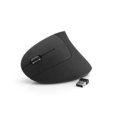 Pele USB optiskā bezvadu 6 pogas/kreisroku melna MROS233 MEDIARANGE