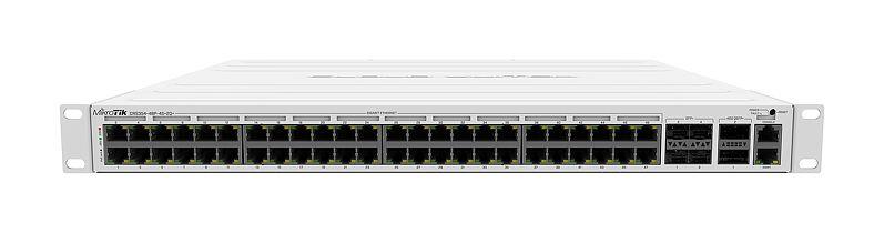 Komutators MIKROTIK CRS354-48P-4S+2Q+RM L3 4xSFP+ 2xQSFP+ PoE 48 portu