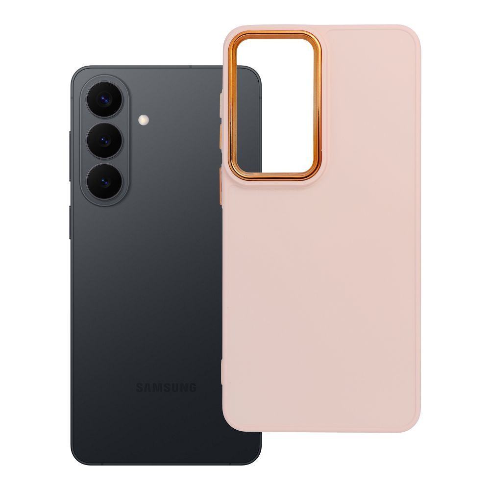 Viedtālruņa apvalks FRAME SAMSUNG S26 Edge rozā