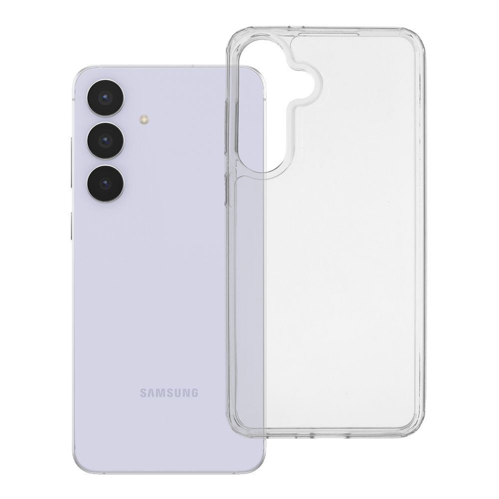 SUPER CLEAR HYBRID viedtālruņa apvalks SAMSUNG S25 FE caurspīdīgs