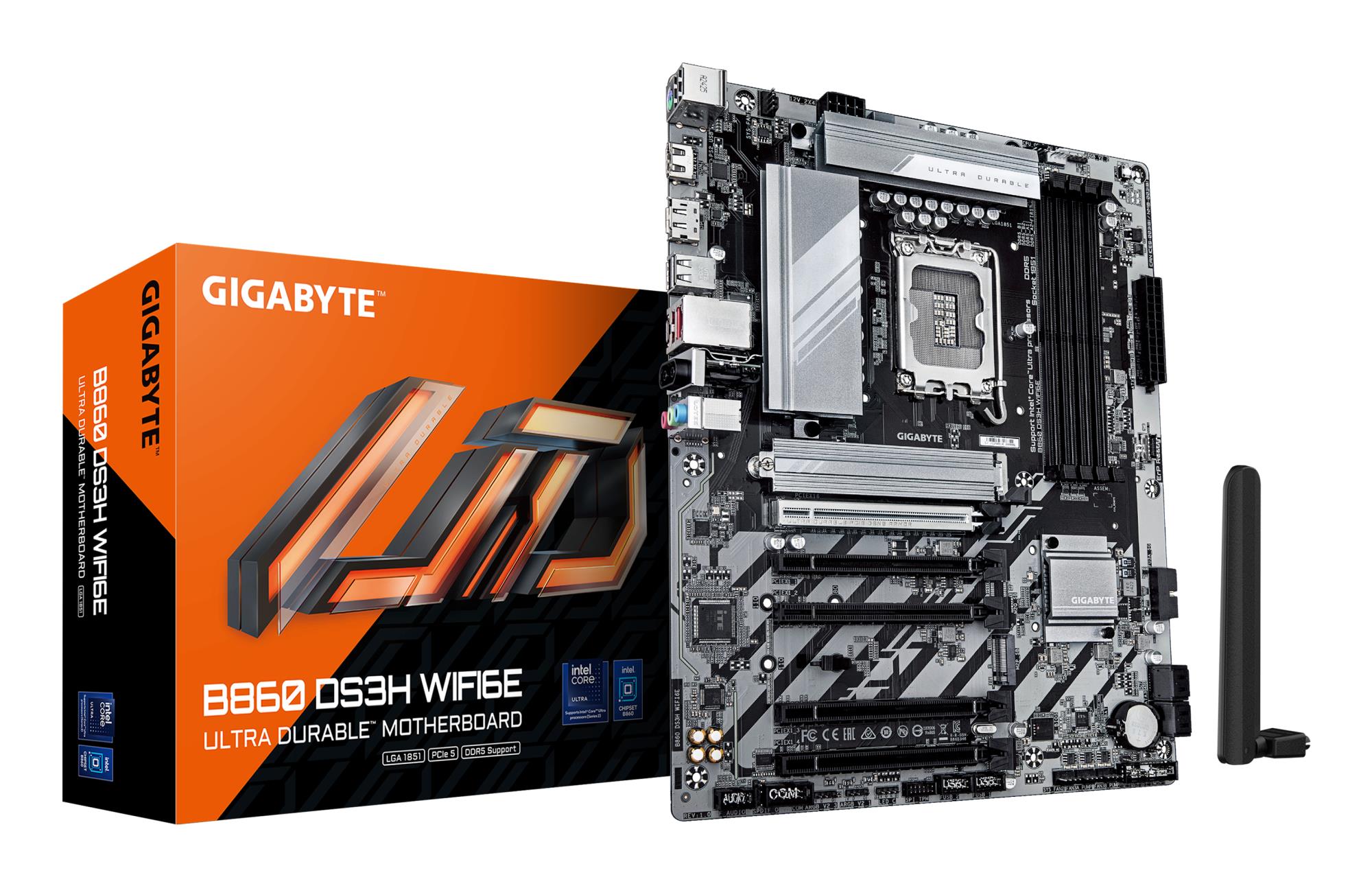 GIGABYTE B860 DS3H WIFI6E LGA1851 MB