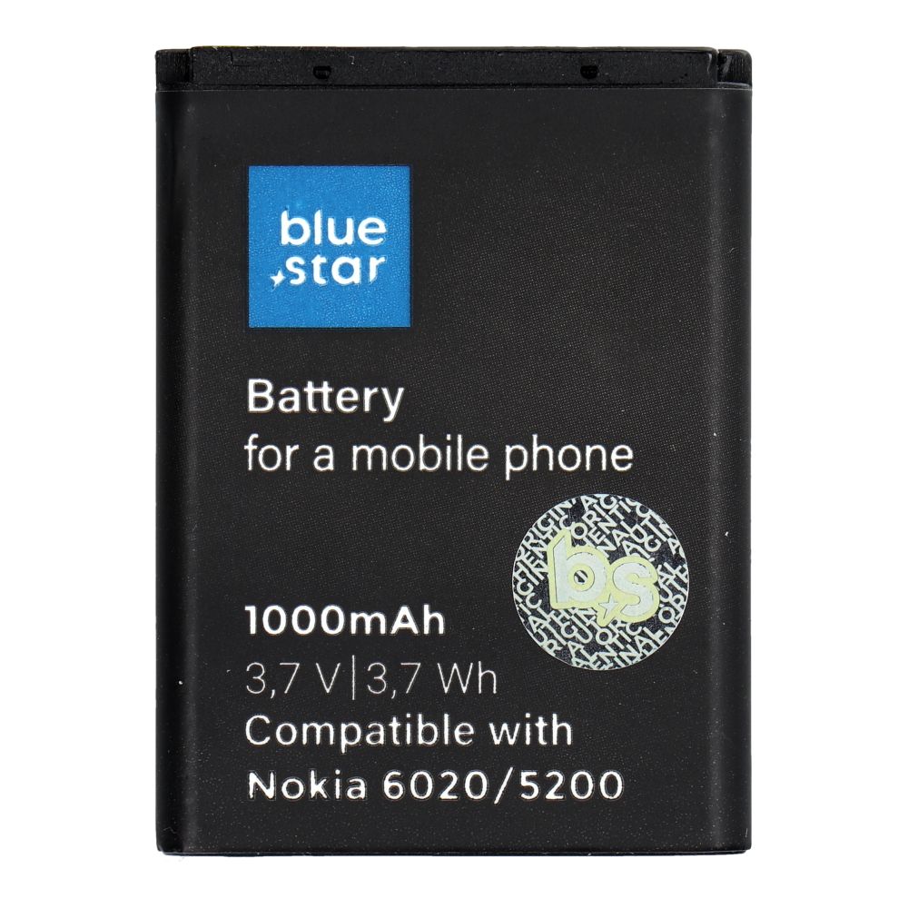 Аккумулятор для Nokia 6020 / 5200 / 5300 / 3220 / 5140 1000 mAh Blue Star Premium