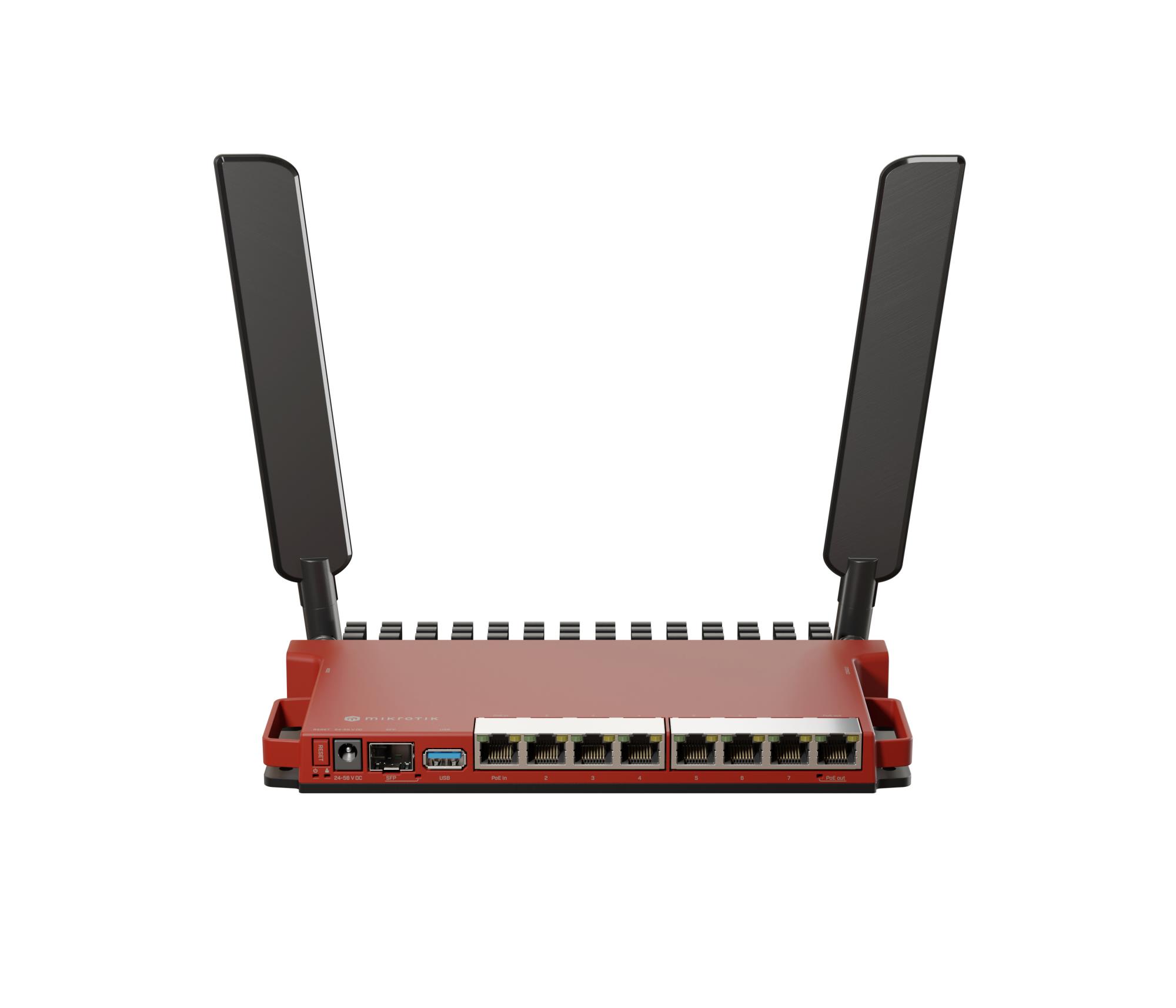 Bezvadu maršrutētājs MIKROTIK Wi-Fi 6 8xLAN USB 3.0 SFP
