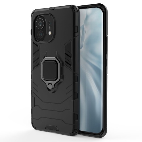 Phone Maciņš "Ring Armor" Xiaomi Mi 11 Melns