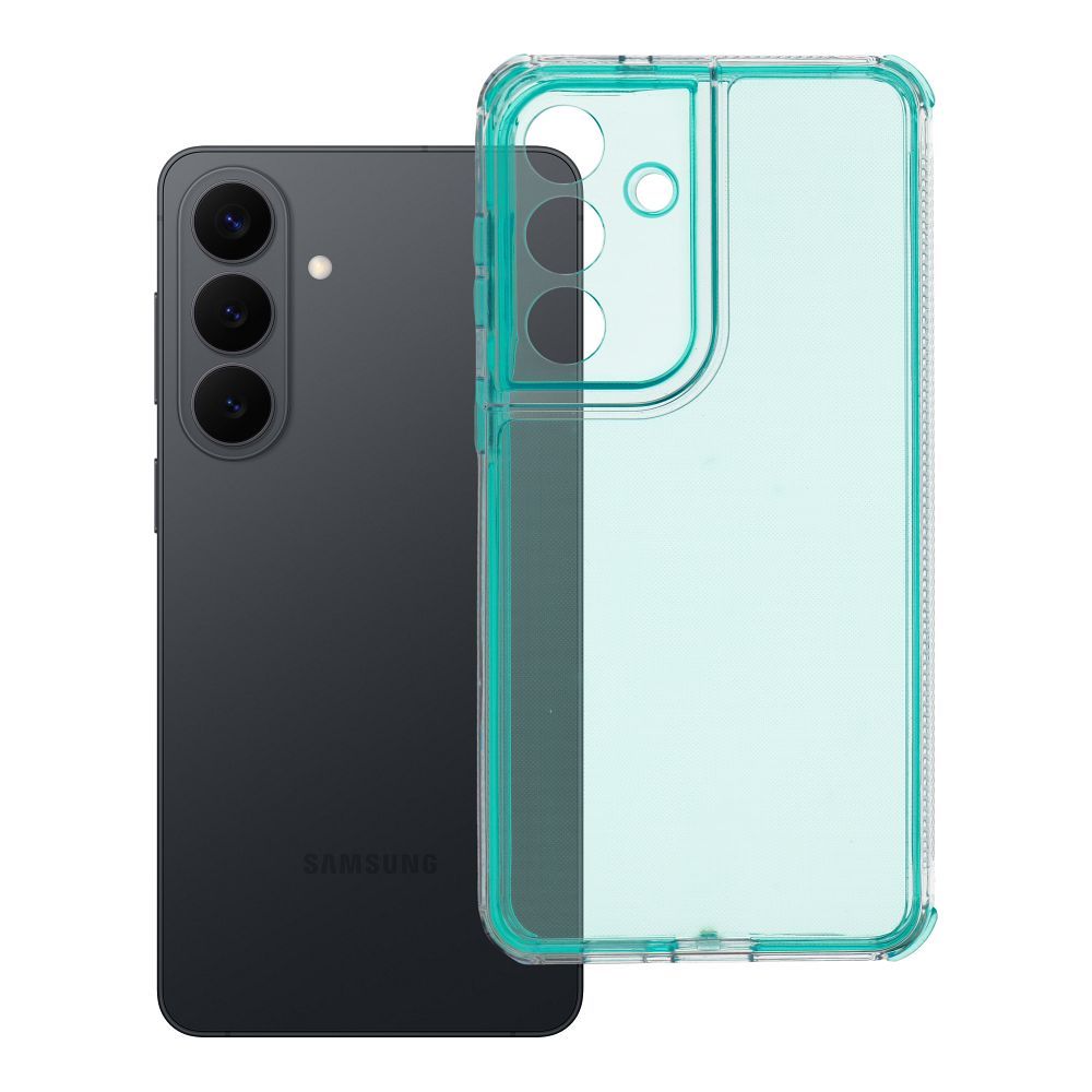 MATRIX CLEAR viedtālruņa apvalks SAMSUNG S26 Edge piparmētru krāsas