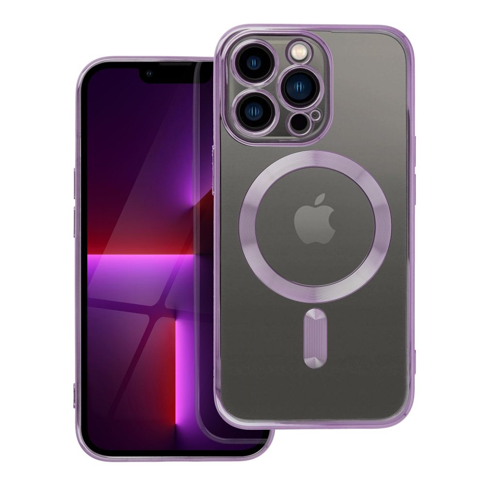ELECTRO MAG COVER viedtālruņa apvalks IPHONE 13 Pro (m) ar MagSafe – violets
