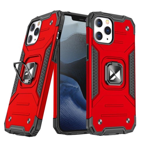 Phone Maciņš Wozinsky "Ring Armor" Apple iPhone 13 Pro Sarkans