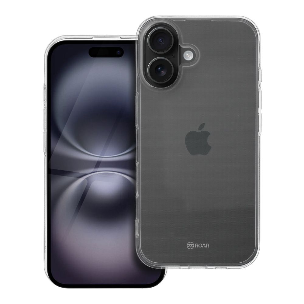 Roar JELLY viedtālruņa apvalks iPhone 16 caurspīdīgs
