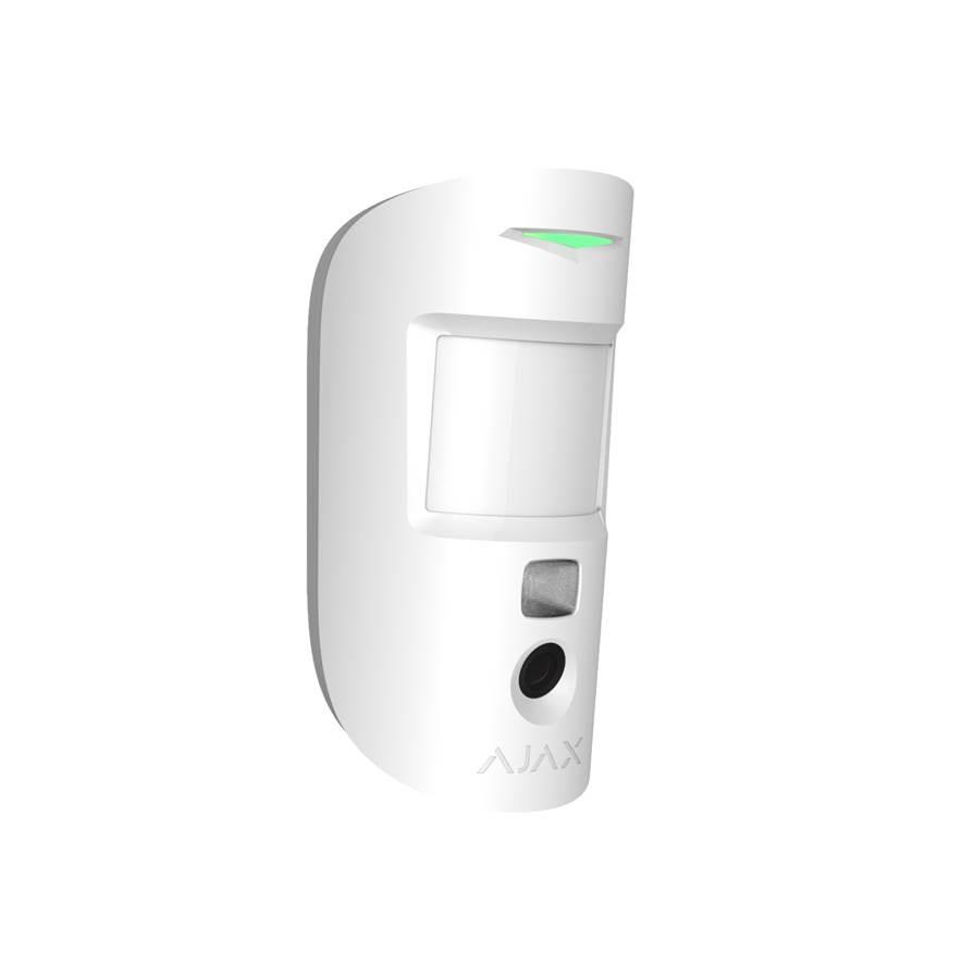 Ajax Bezvadu MotionCam kustības detektors ar foto funkciju Balts 119282