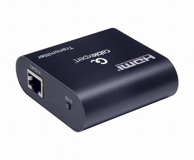 Kabelis ADAPTER HDMI EXTENDER/W/RJ45 DEX-HDMI-03 GEMBIRD