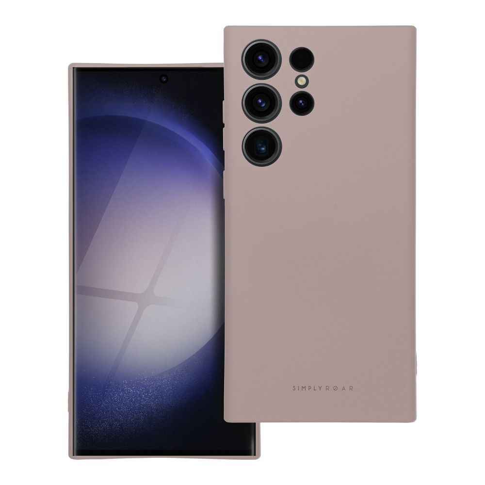 ROAR SPACE viedtālruņa apvalks Samsung S23 Ultra, rozā