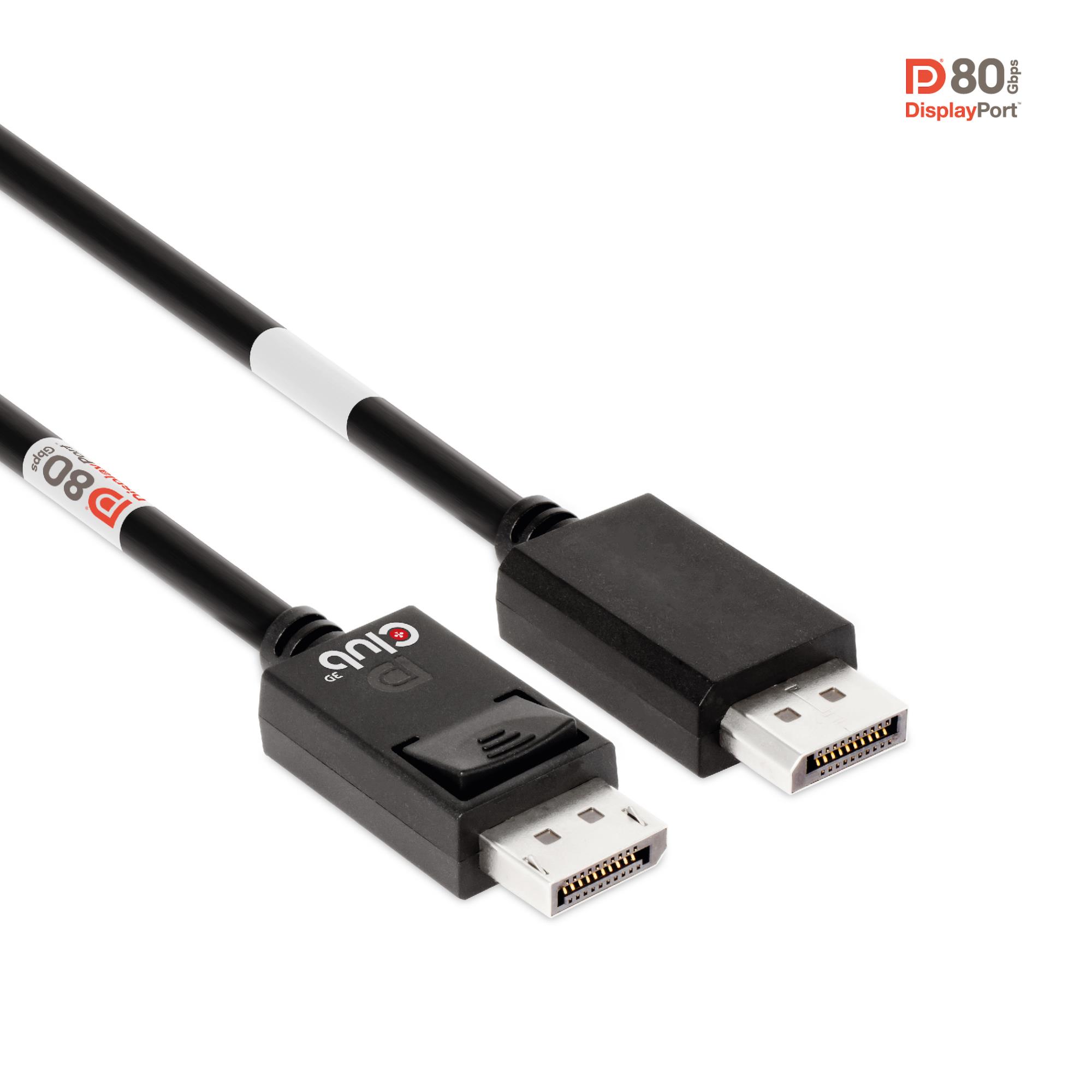 Kabelis DP uz DP 1.2M M/M CAC-1091 Club3D