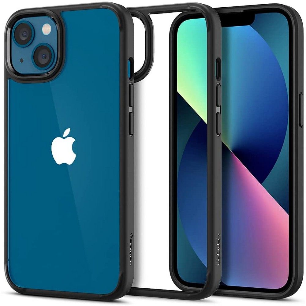 Spigen Ultra Hybrid Чехол iPhone 13 - матовый чёрный