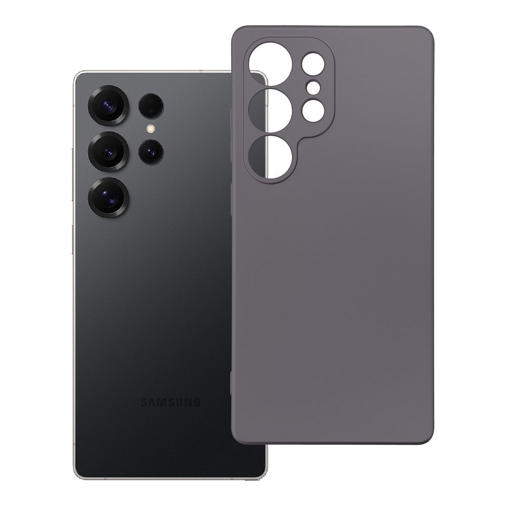 METALLIC viedtālruņa apvalks SAMSUNG S25 Ultra pelēks
