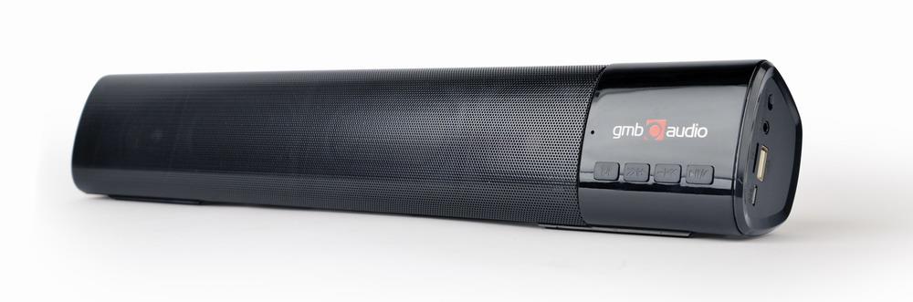 Portable Speaker|GEMBIRD|Portable|Bluetooth|Melns|SPK-BT-BAR400-01