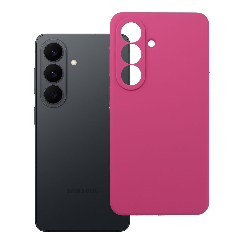 Korpuss SILIKONS 2mm priekš SAMSUNG S26 rozā krāsā