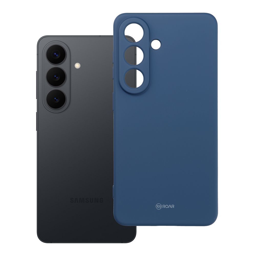 ROAR viedtālruņa apvalks COLORFUL JELLY paredzēts SAMSUNG S26 Pro tumši zils