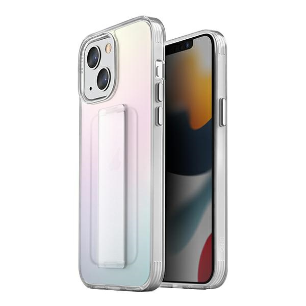 Uniq Heldro viedtālruņa apvalks iPhone 13 - varavīksnes krāsā