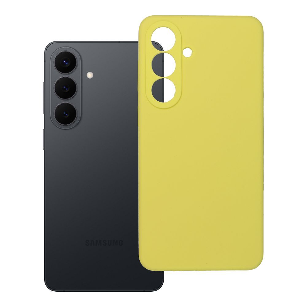 SILIKONA 2mm korpuss priekš SAMSUNG S26 Plus citrons