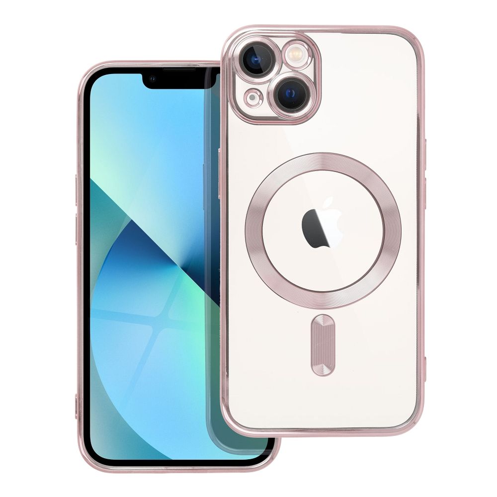 ELECTRO MAG COVER viedtālruņa apvalks IPHONE 13 (m) ar MagSafe – rozā