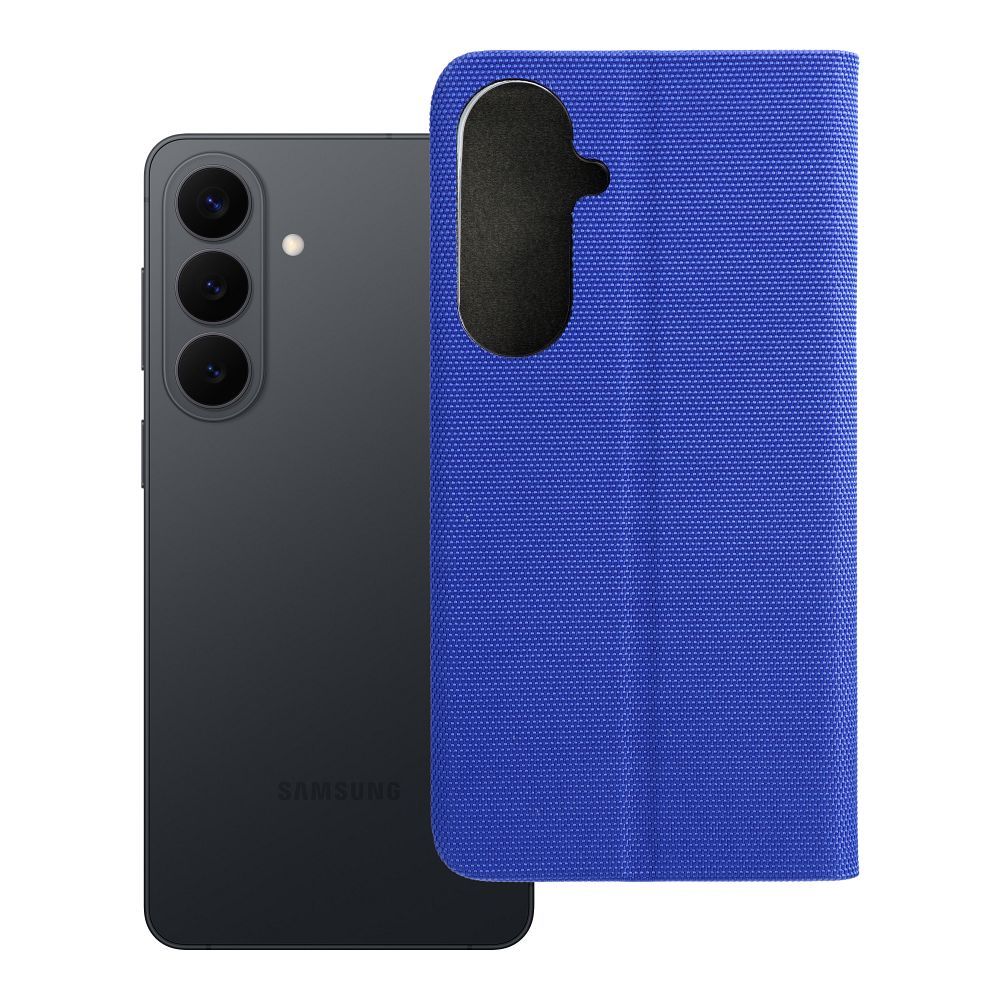 SENSITIVE grāmatas tipa viedtālruņa apvalks SAMSUNG S26 Edge gaiši zils