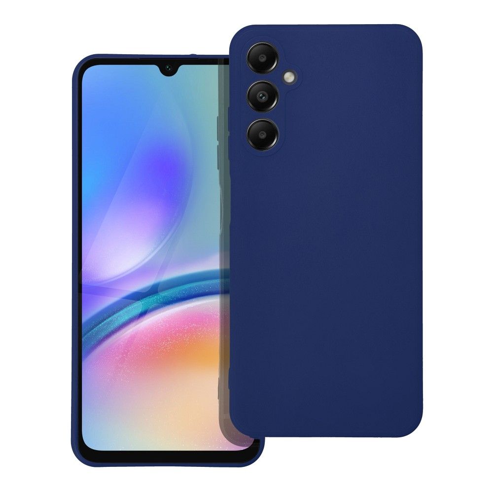 Mīksts viedtālruņa apvalks SAMSUNG A05S - tumši zils