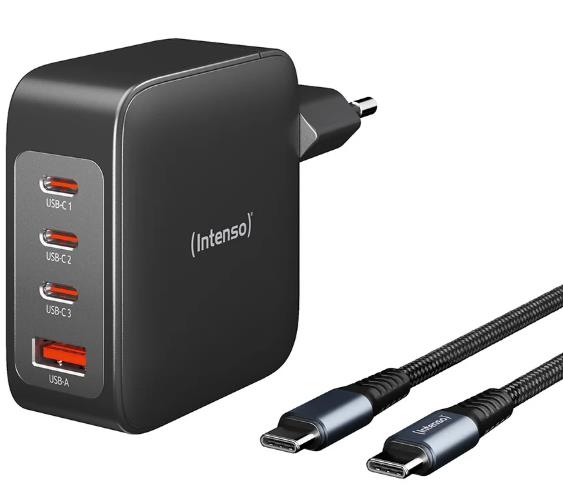 Intenso barošanas adapteris USB-A/USB-C 140W