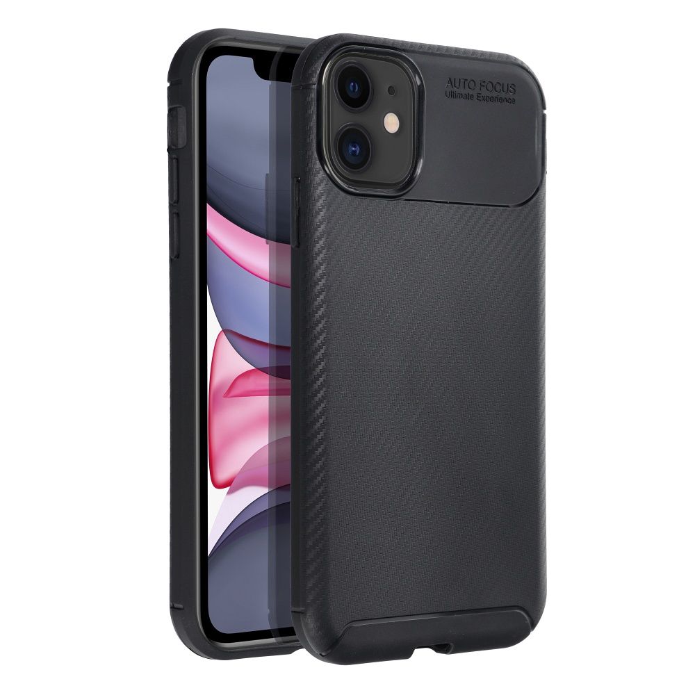 Viedtālruņa apvalks CARBON PREMIUM IPHONE 11 melns