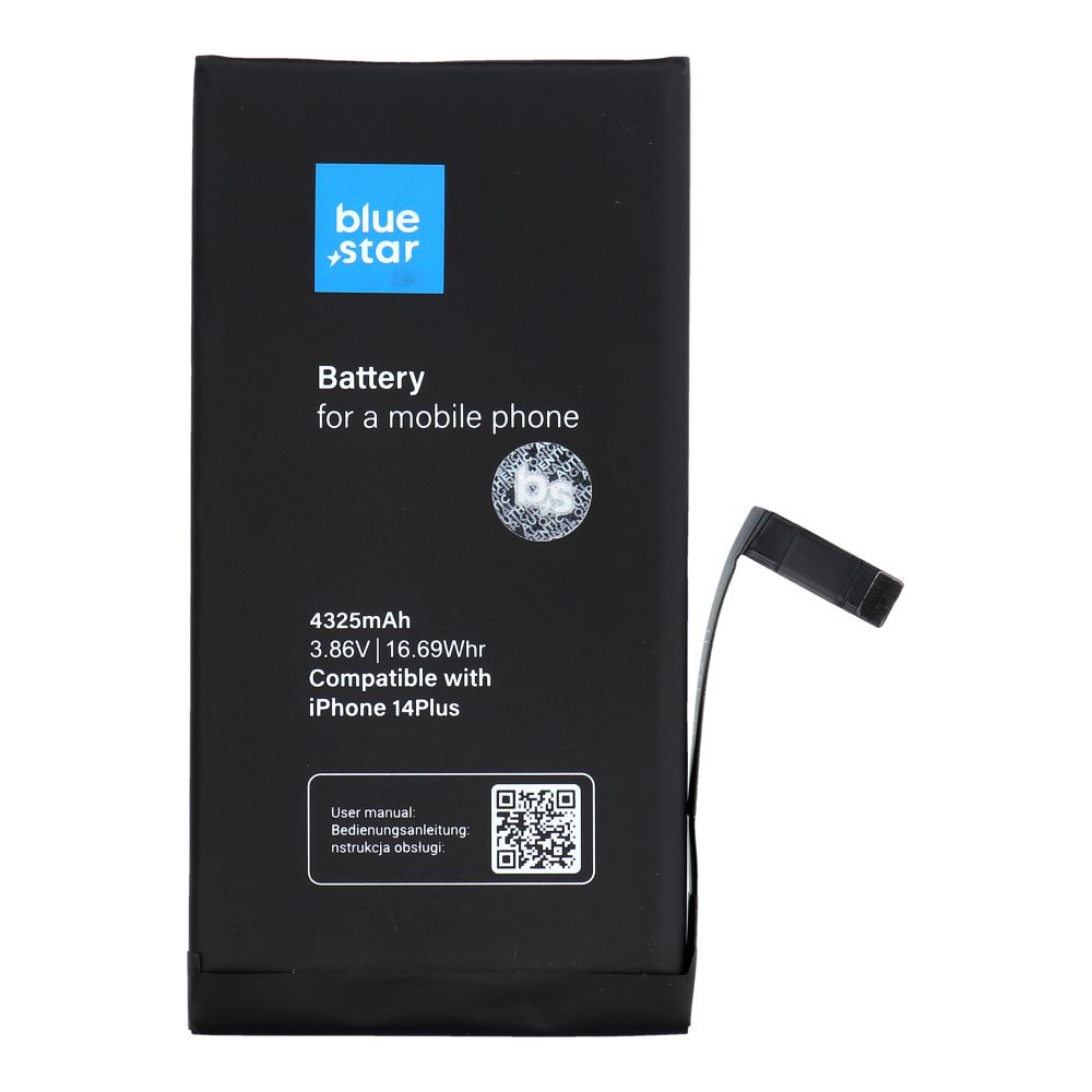 Baterija iPhone 14 PLUS 4325 mAh Blue Star HQ