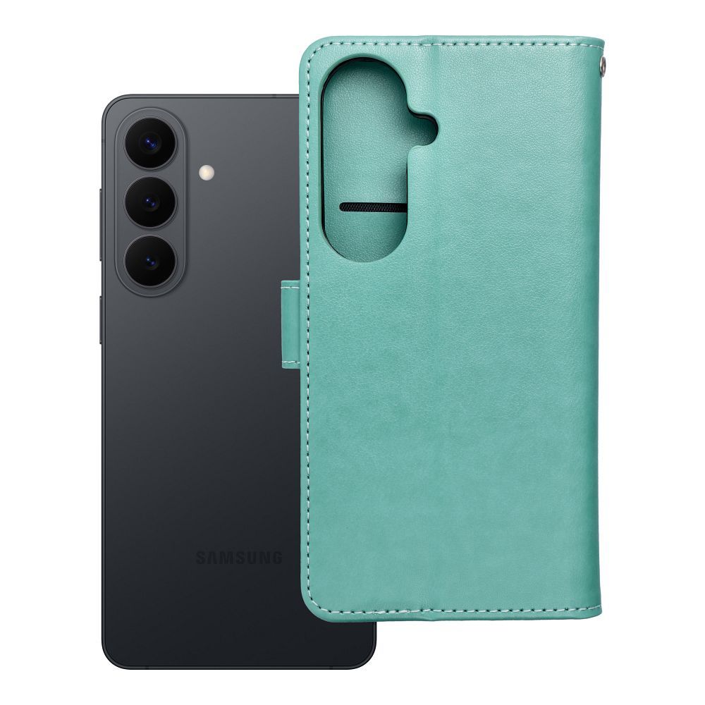 Чехол-книжка MEZZO для Samsung S26 ловец снов зелёный