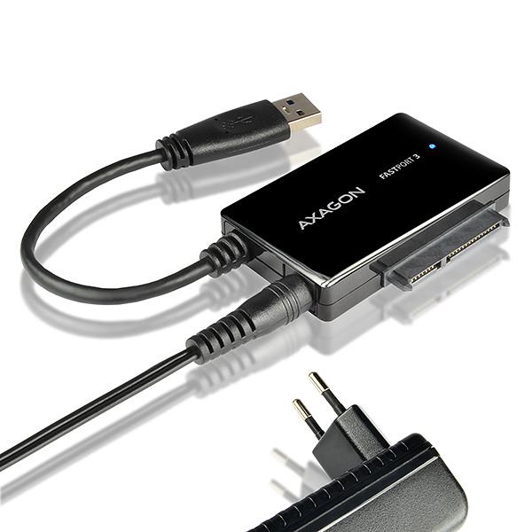 SSD diska USB3.0 SATA adapteris 0.2m ADSA-FP3 Axagon