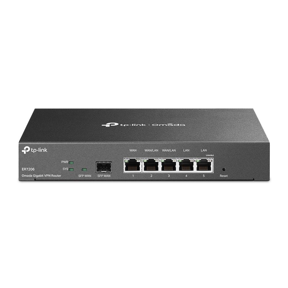 Tīkla maršrutētājs TP-LINK ER7206 Omada VPN 5 porti 1000M