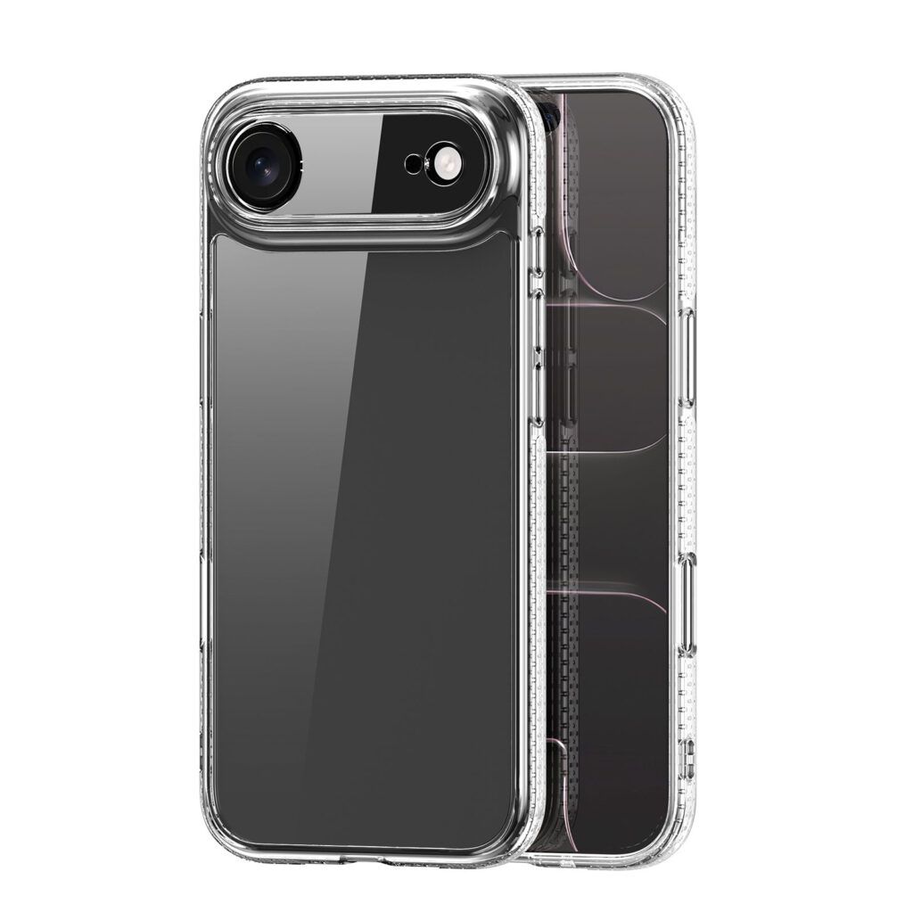 Dux Ducis Clin viedtālruņa apvalks iPhone 17 Air – caurspīdīgs