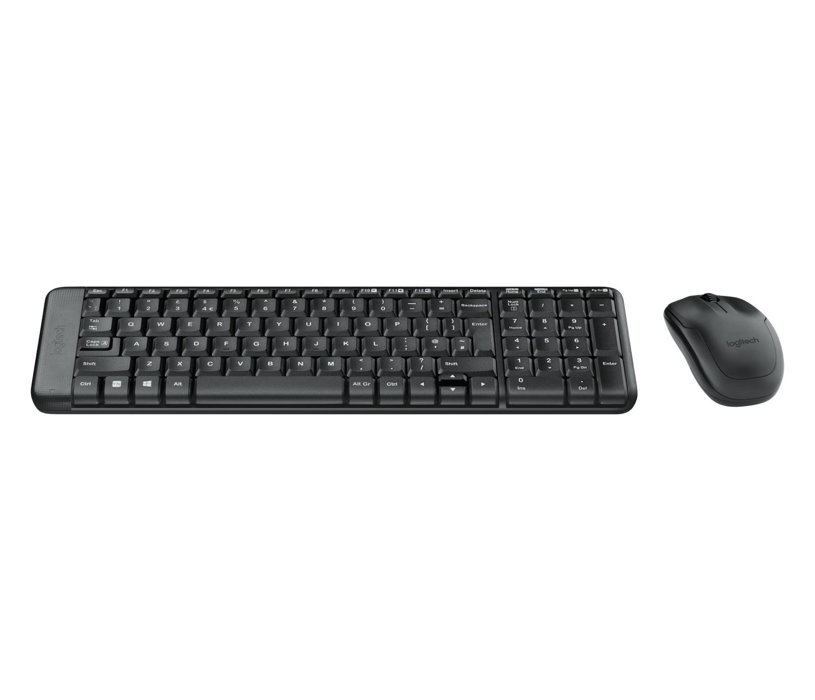 Logitech MK220 bezvadu tastatūras komplekts melns 920-003161