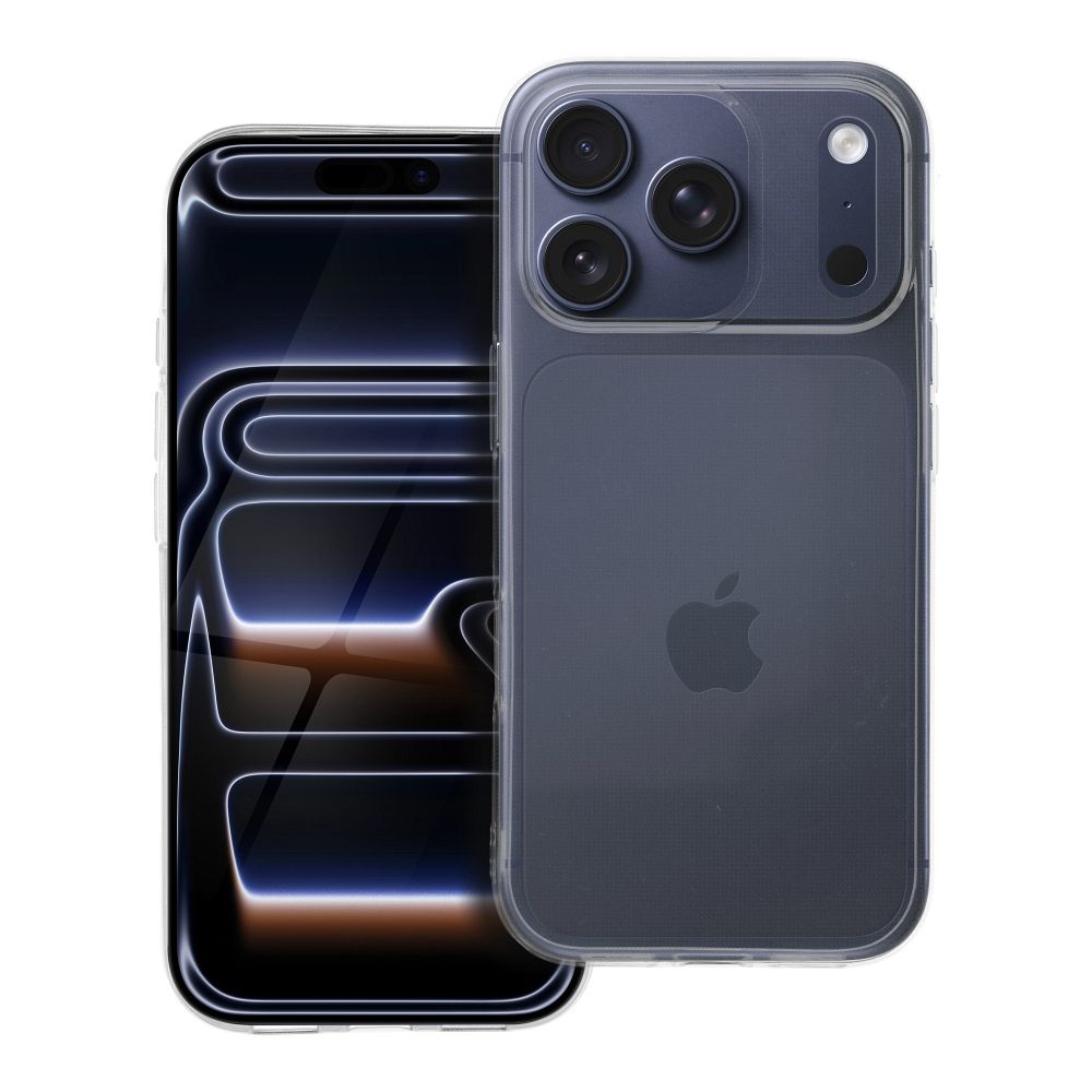 Viedtālruņa apvalks 2 mm caurspīdīgs IPHONE 17 Pro