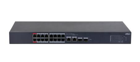 Komutators DAHUA CS4218-16ET-190 L2 PoE 16 portu 190W