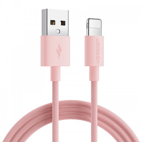 USB kabelis Joyroom S-1030M13 rozā Lightning 100cm