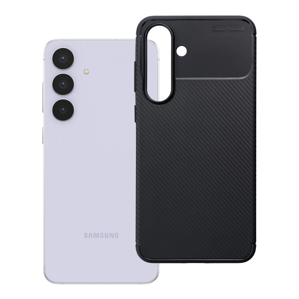 Viedtālruņa apvalks CARBON PREMIUM SAMSUNG S25 FE melns