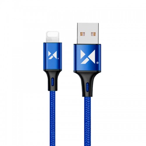 USB kabelis Wozinsky WUC-L2BE zils Lightning 200cm