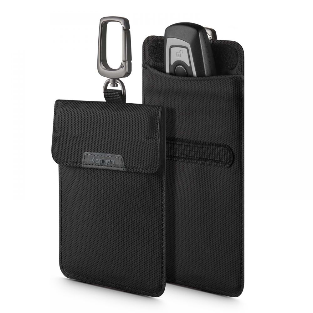 Pretzagļu Spigen maciņš Keyless RFID signāla bloķētājs - melns