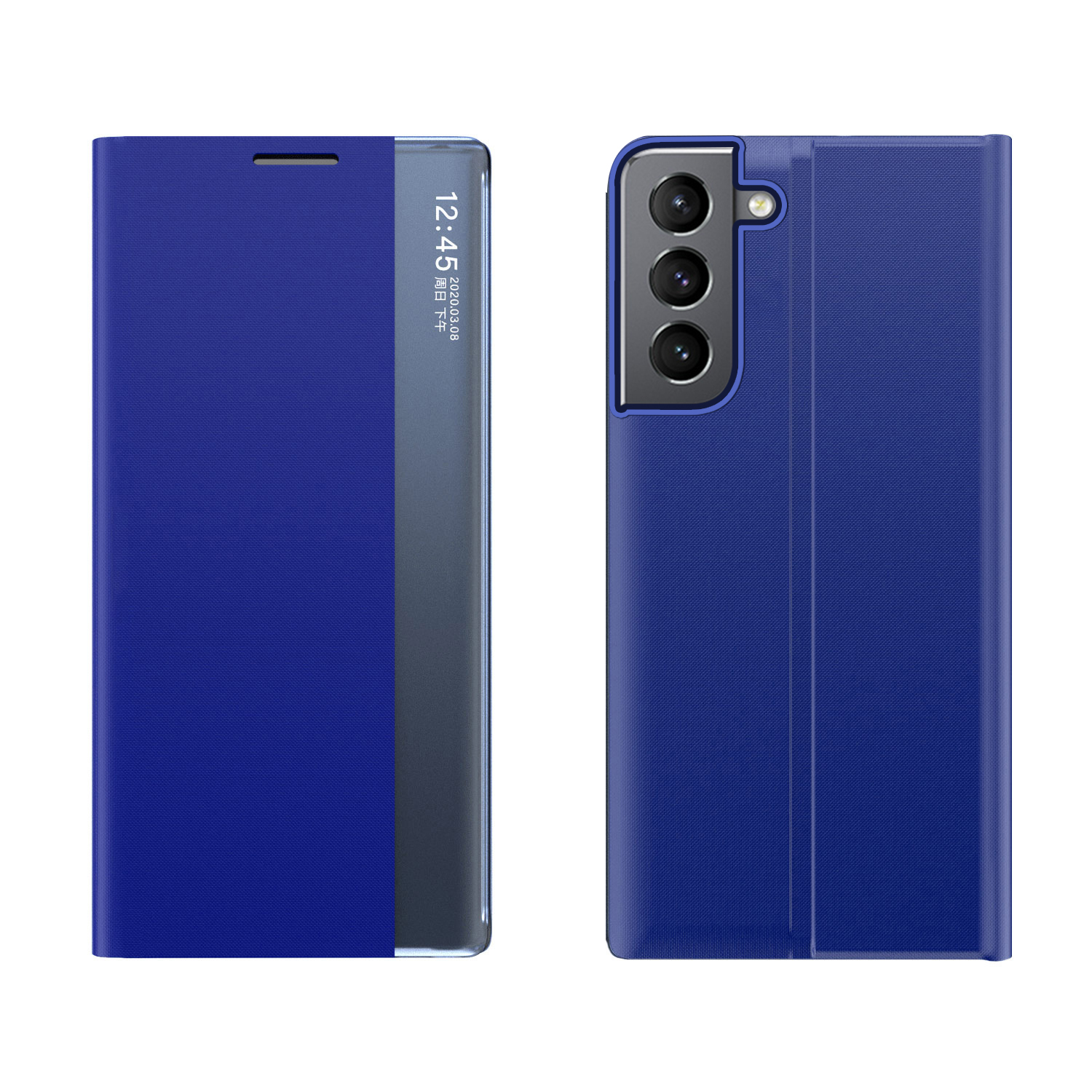 New Sleep Case чехол для Samsung Galaxy S22+ (S22 Plus) синий