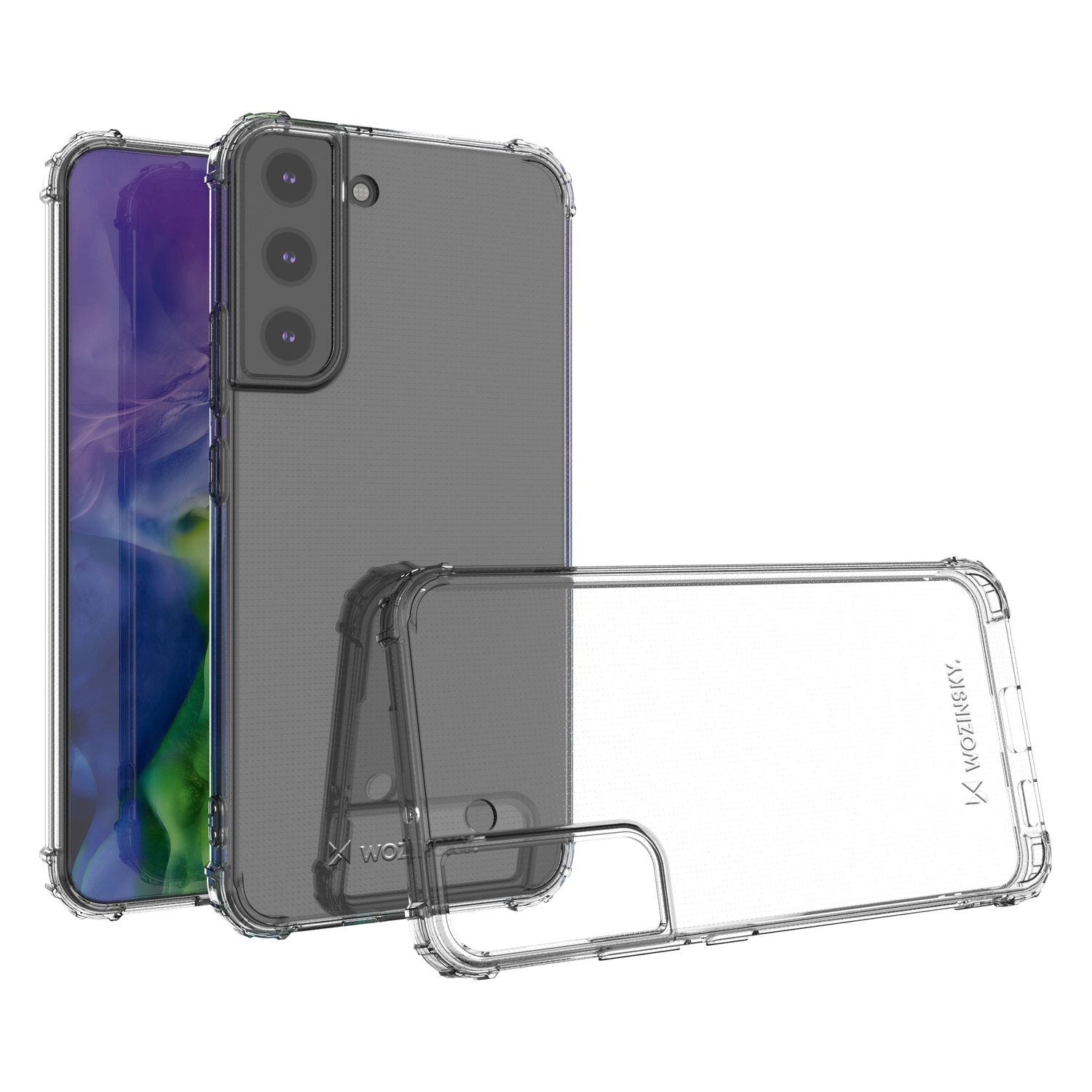 Wozinsky pretšoku aizsargkorpuss Samsung Galaxy S22+ (S22 Plus) caurspīdīgs