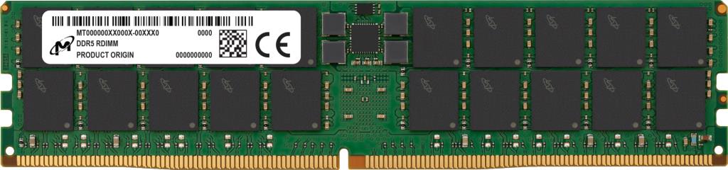Servera atmiņas modulis MICRON DDR5 128GB RDIMM 5600 MHz CL 46 1.1 V