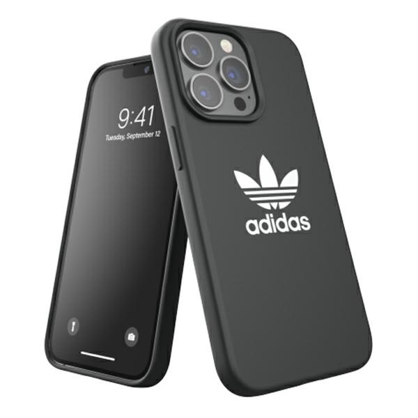 Adidas OR silikona apvalks iPhone 13 Pro / iPhone 13 - melns