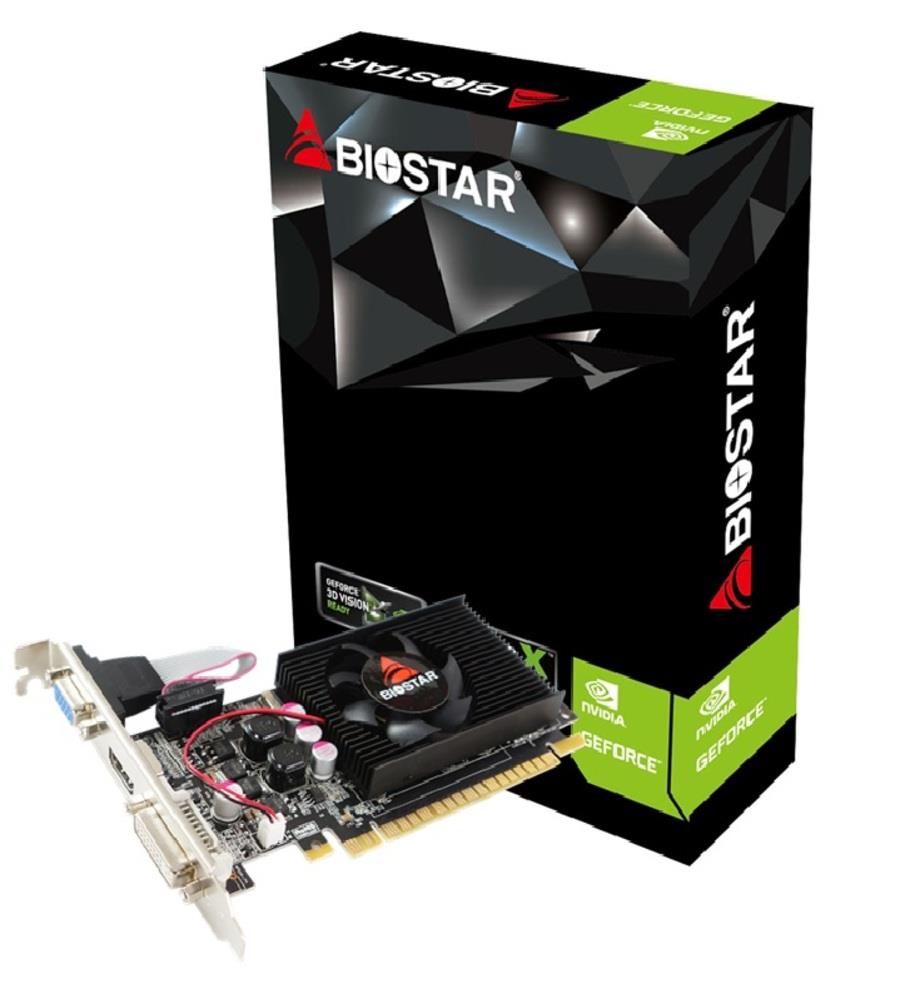Biostar GeForce 210 NVIDIA 1 GB GDDR3 Videokarte