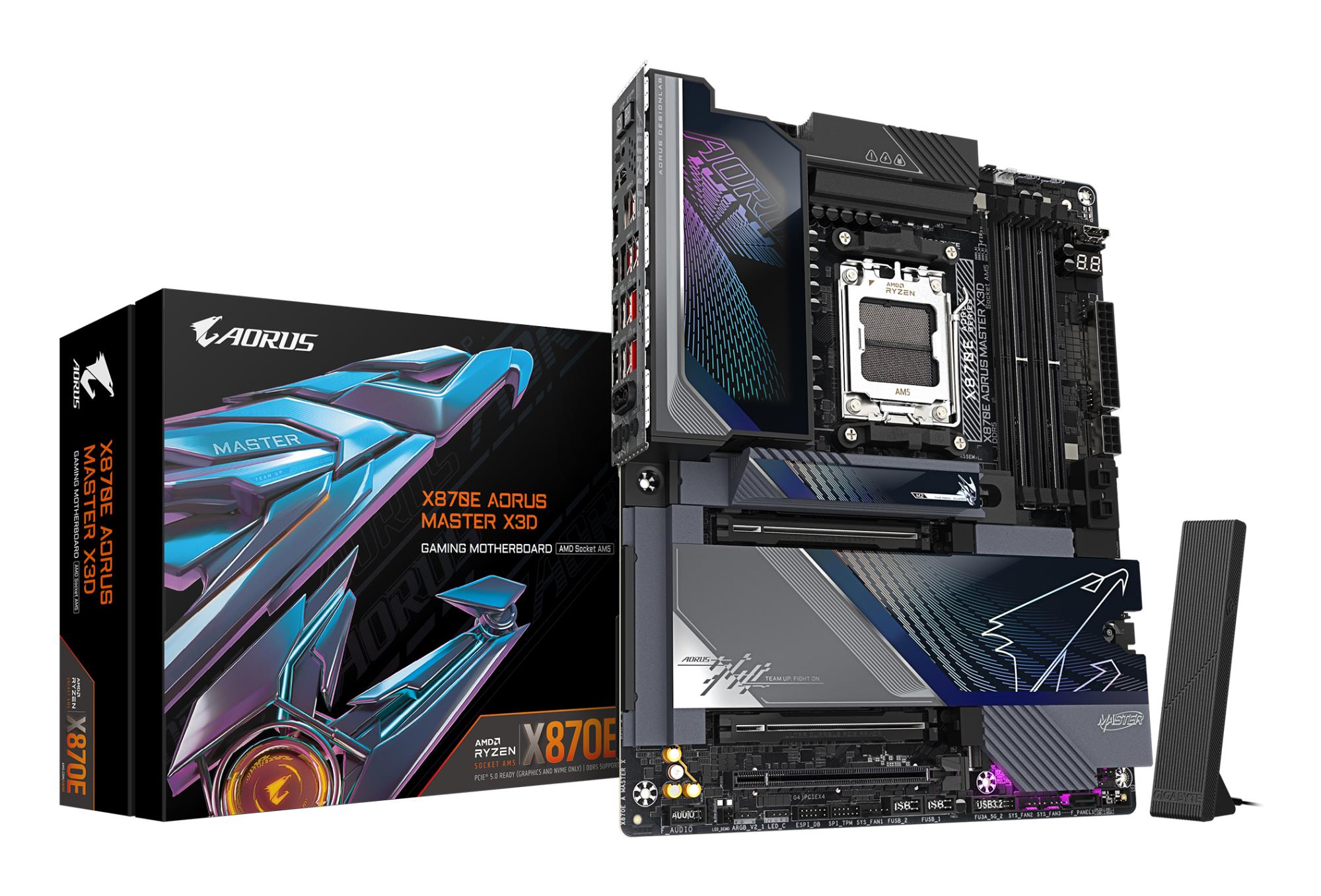 GIGABYTE X870E A MASTER X AM5 mātesplate